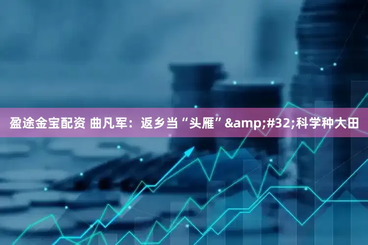 盈途金宝配资 曲凡军：返乡当“头雁”&#32;科学种大田